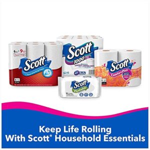 Scott ComfortPlus Toilet Paper, 12 Double Rolls, Bath Tissue (2 Pack)