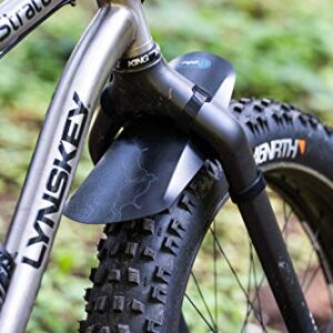 Portland Design Works Portland Desing Works | Mud Shovel 6.5 Fat Bike Fork Fender, Black Topo (373)