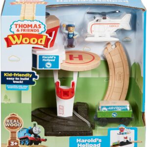 Thomas & Friends Wood Harold's Helipad Playset