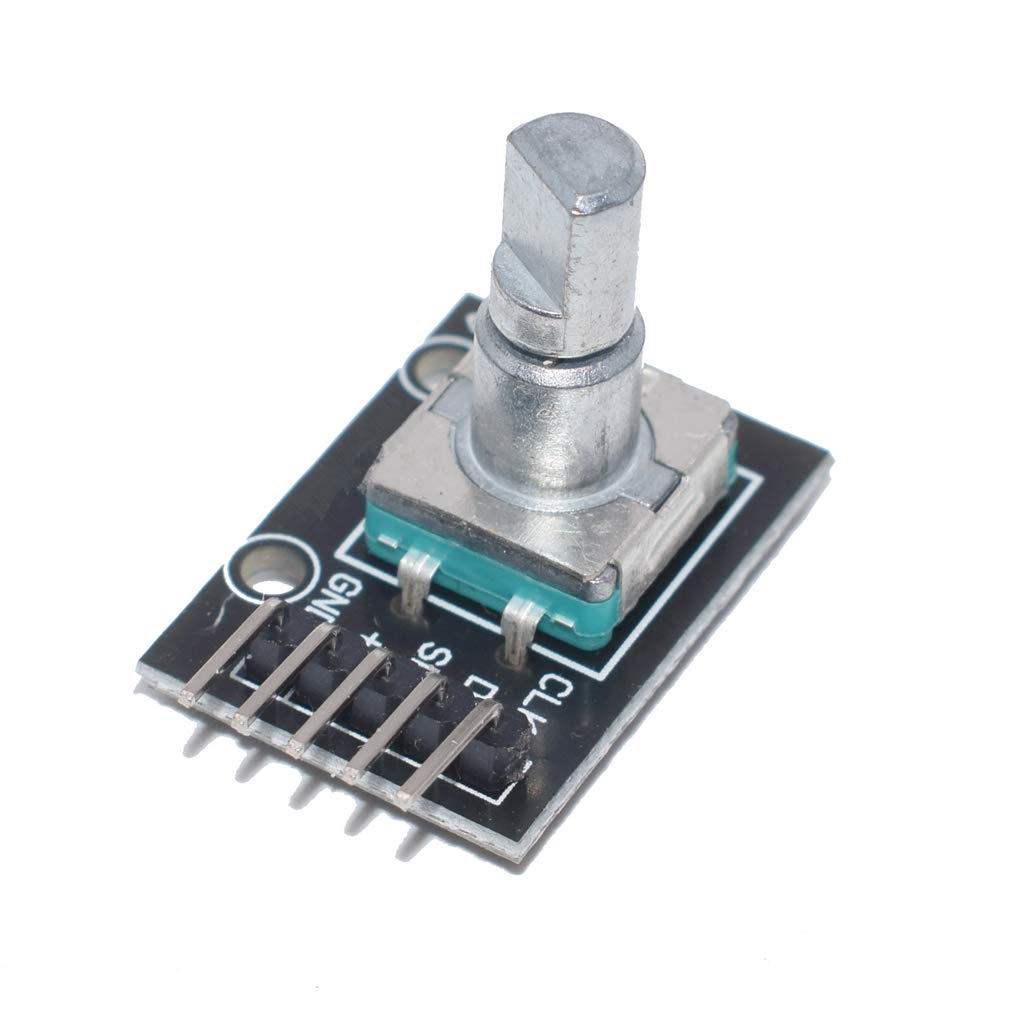 HiLetgo 5pcs 360 Degrees Rotary Encoder Module for Arduino Brick Sensor Switch