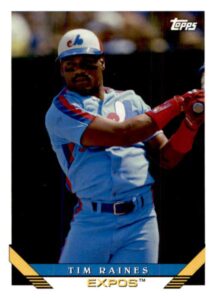 2019 topps archives #220 tim raines montreal expos baseball card