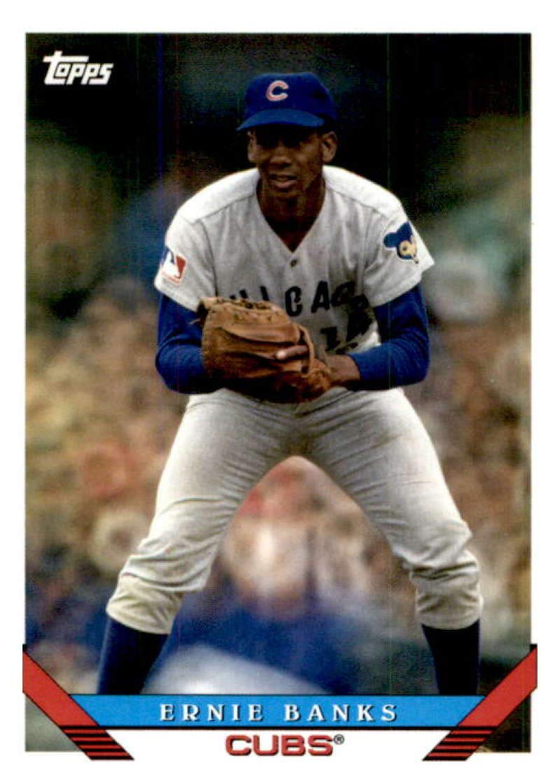 2019 Topps Archives #218 Ernie Banks Chicago Cubs Baseball Card