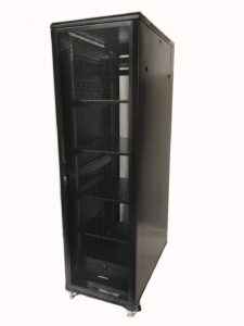 raising electronics 42u rack mount internet/network server cabinet 600mm (24inch) deep fully assembled