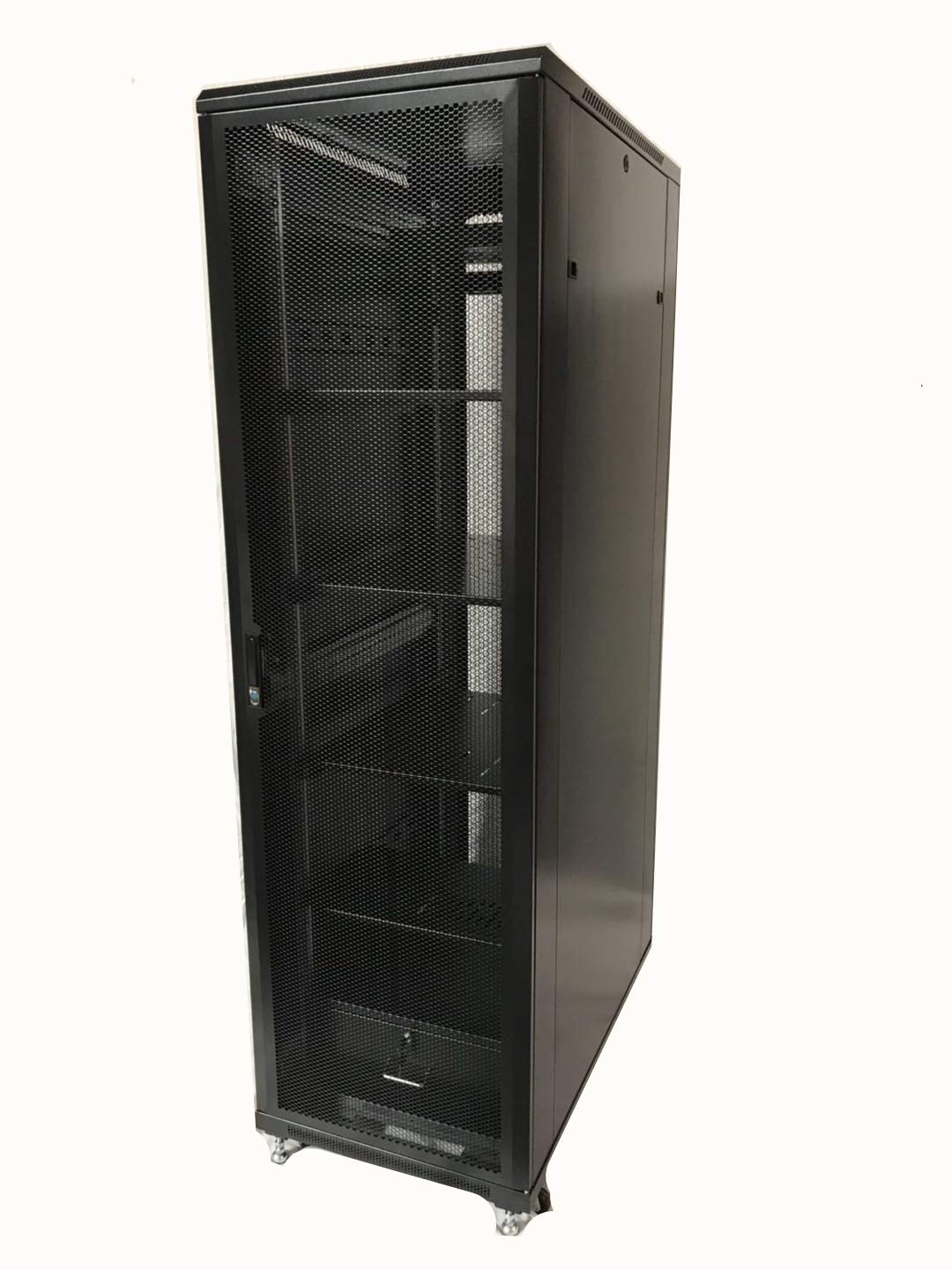 RAISING ELECTRONICS 42U Rack Mount Internet/Network Server Cabinet 600MM (24inch) Deep Fully Assembled