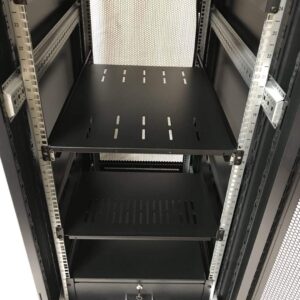 RAISING ELECTRONICS 42U Rack Mount Internet/Network Server Cabinet 600MM (24inch) Deep Fully Assembled