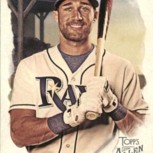 2019 Allen and Ginter Baseball #253 Kevin Kiermaier Tampa Bay Rays Official MLB Trading Card From Topps