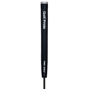 golf pride pro only green star 88cc putter grip, black