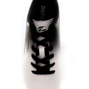 zephz Wide Traxx White/Black Soccer Cleat Adult 13