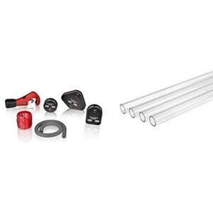 thermaltake pacific diy od 16mm (5/8") x id 12mm (1/2") water cooling petg hard tube bending kit and thermaltake pacific v-tubler petg hard tubing