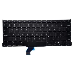 Padarsey Replacement Keyboard Compatible for MacBook Pro A1502 13" 2013-2015 Retina Series Black US Layout Part Numbers ME864 ME865 ME866 with 80Pce Keyboard Screws and Screwdriver