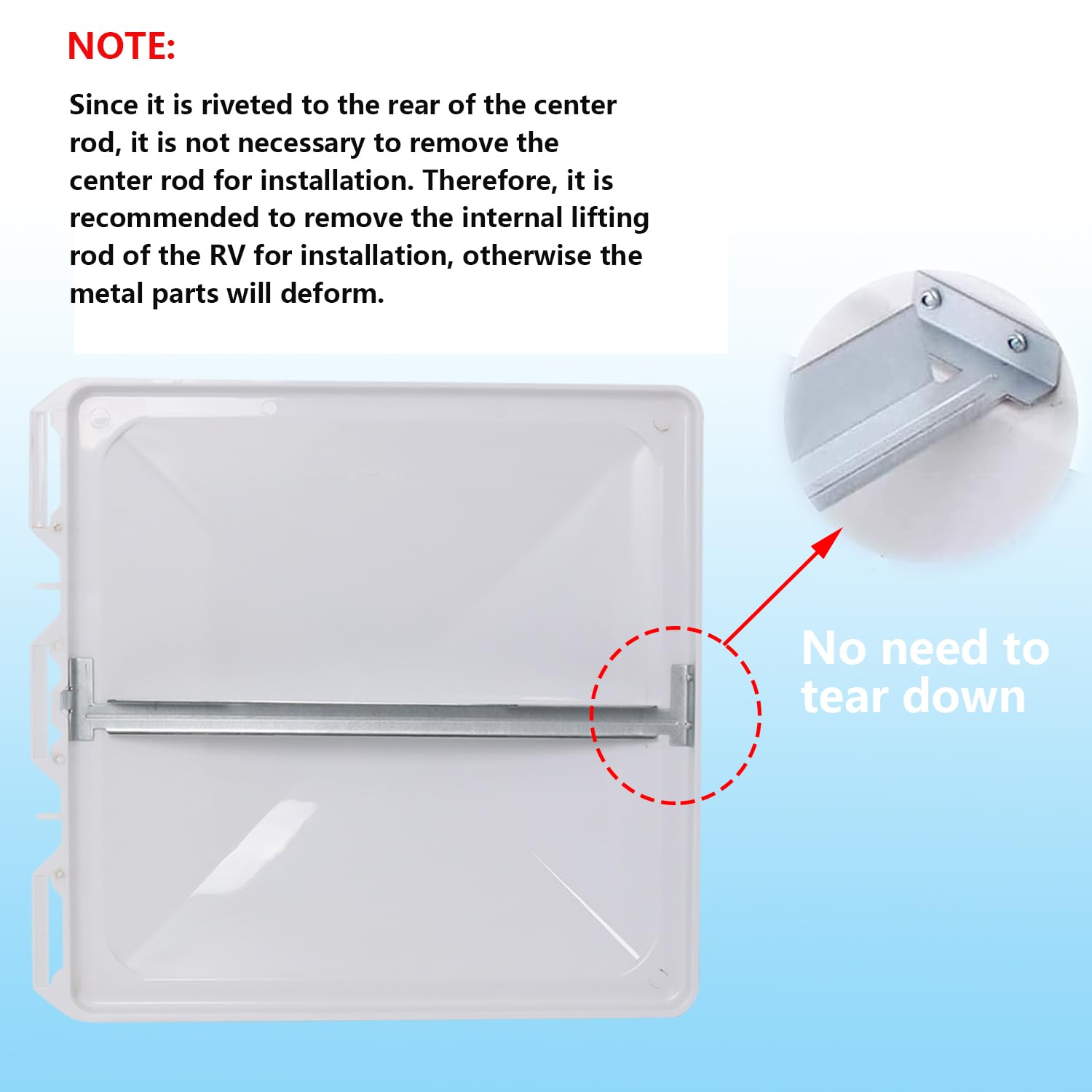 Swess RV Roof Vent Lid Cover for Jensen Metal Roof Vents Suitable for 13 * 13 Inch Motorhome Roof Vent Cover Camper Trailer