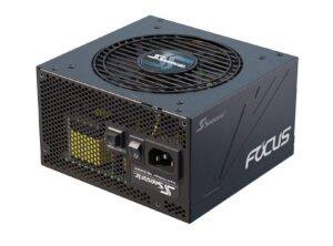 seasonic focus gx-850, 850w 80+ gold, full-modular, fan control in fanless, silent, and cooling mode, perfect power supply for gaming and various application, ssr-850fx.