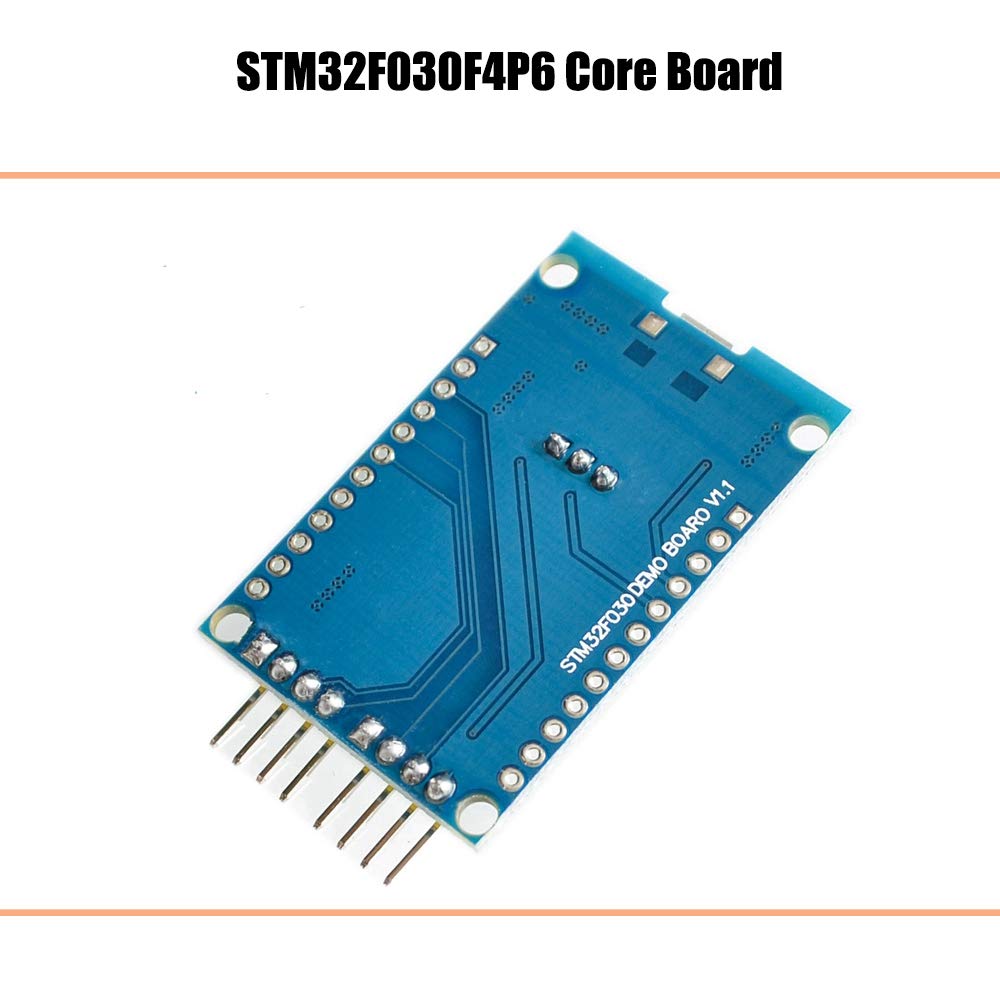 Comimark 2Pcs STM32F030F4P6 Cortex-M0 ARM 32 Bit 48 MHz Core Mini System Development Board USB