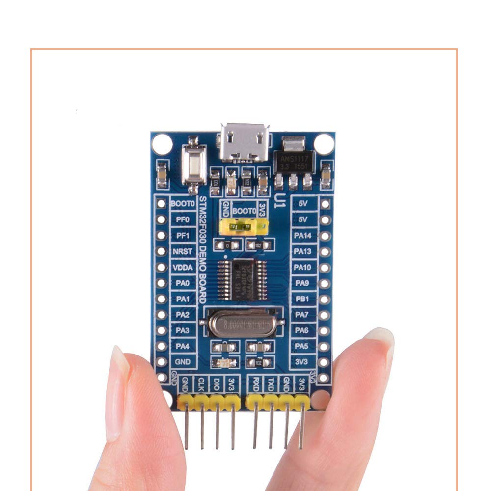 Comimark 2Pcs STM32F030F4P6 Cortex-M0 ARM 32 Bit 48 MHz Core Mini System Development Board USB