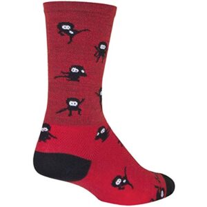 sockguy ninja sock one color, l/xl