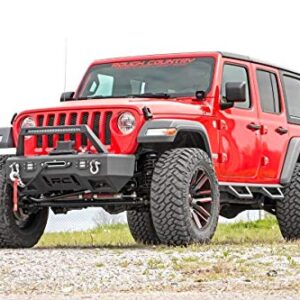 Rough Country XL2 Drop Steps for 2018-2022 Jeep Wrangler JL | 4-Door - 90769A