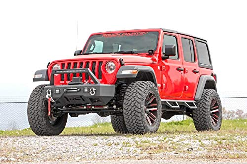 Rough Country XL2 Drop Steps for 2018-2022 Jeep Wrangler JL | 4-Door - 90769A