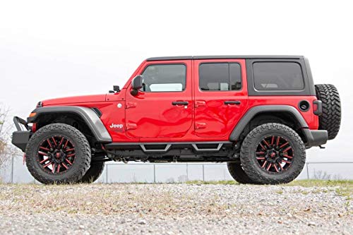 Rough Country XL2 Drop Steps for 2018-2022 Jeep Wrangler JL | 4-Door - 90769A