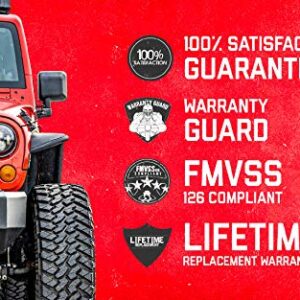 Rough Country XL2 Drop Steps for 2018-2022 Jeep Wrangler JL | 4-Door - 90769A