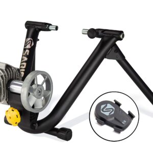 Saris Fluid2 Smart Equipped Indoor Bike Trainer, Includes Speed Sensor