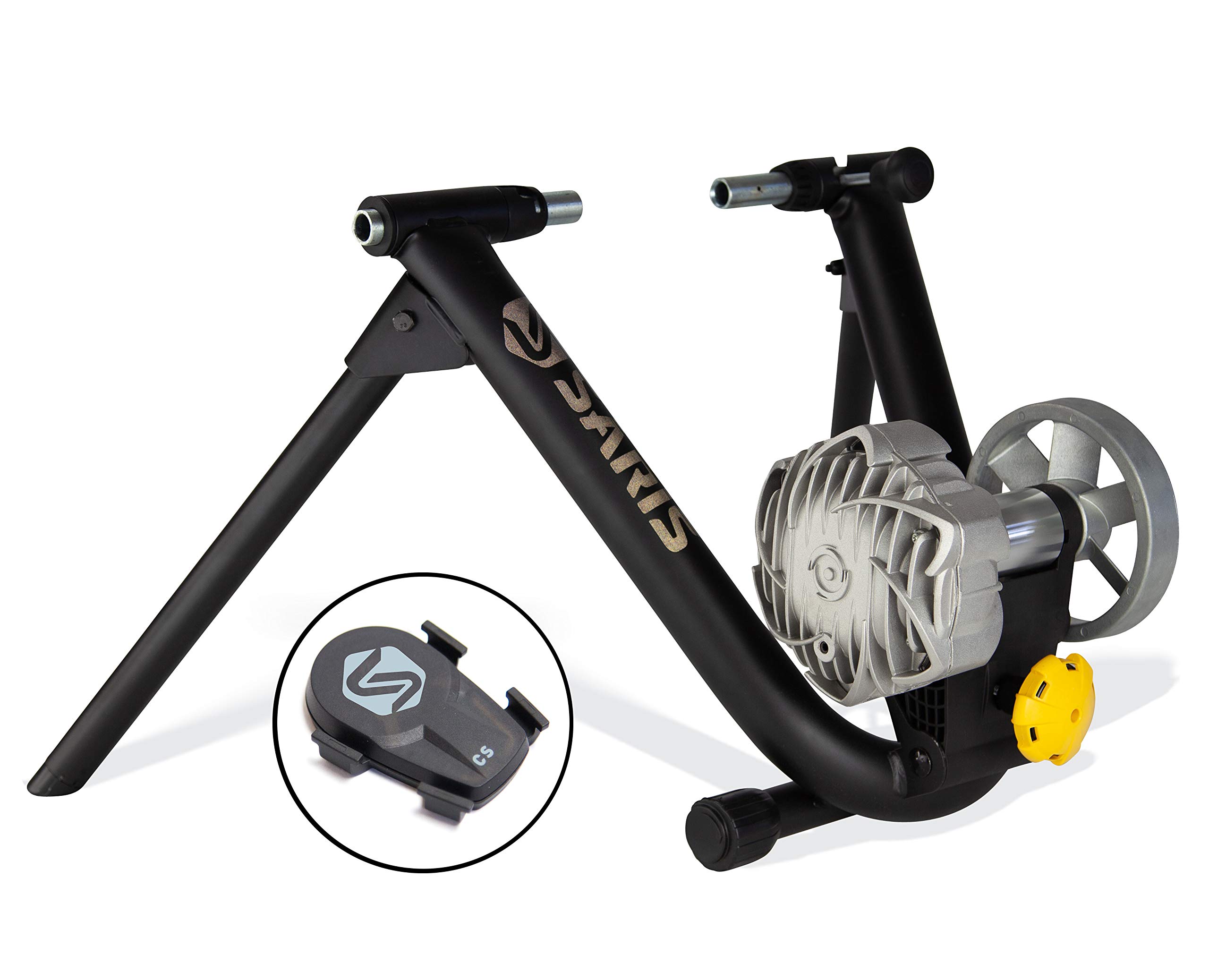 Saris Fluid2 Smart Equipped Indoor Bike Trainer, Includes Speed Sensor