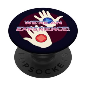 we're an experience - beautiful couple universe gem popsockets popgrip: swappable grip for phones & tablets