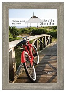 mcs museum poster frame, barnwood, 12 x 18 in, single