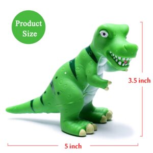 Hely Cancy Dinosaur Bath Toys for Toddler, Squirt Baby Bathtub Shower Water Pool Toys