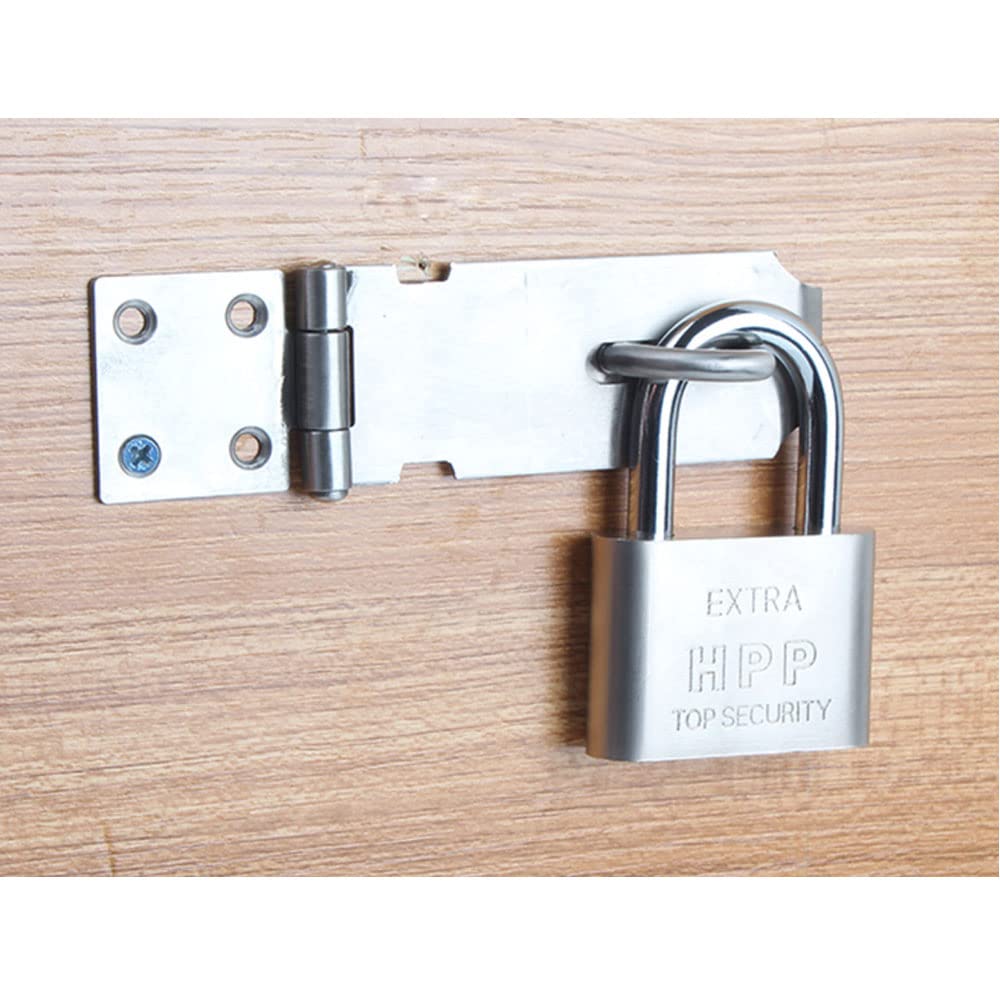 WANLIAN 40mm Compact Master Lock with 4 Keys, Champagne Gold