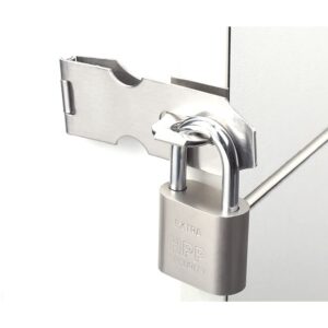 WANLIAN 40mm Compact Master Lock with 4 Keys, Champagne Gold