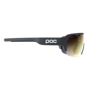 POC DO Half Blade Unisex Adult Sunglasses, Uranium Black, One