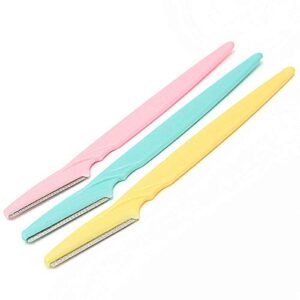 Maigk Lot Sale Wholesale Women Face & Eyebrow Hair Removal Safety Razor Trimmer Shaper Shaver (72 Pack)