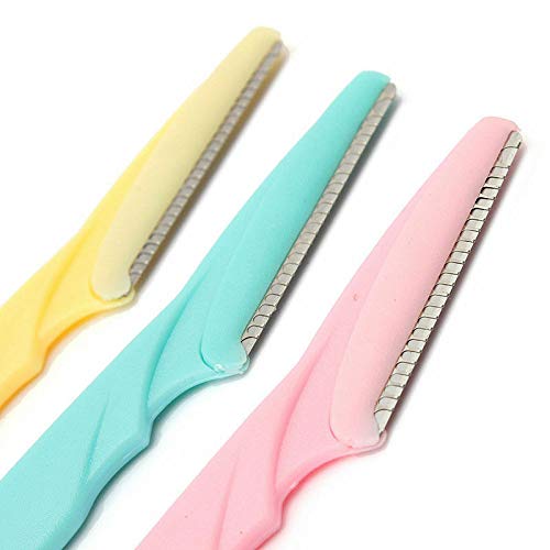 Maigk Lot Sale Wholesale Women Face & Eyebrow Hair Removal Safety Razor Trimmer Shaper Shaver (72 Pack)