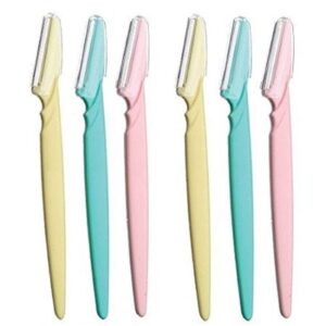 Maigk Lot Sale Wholesale Women Face & Eyebrow Hair Removal Safety Razor Trimmer Shaper Shaver (72 Pack)