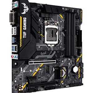 Asus TUF B365M-PLUS Gaming (Wi-Fi) LGA1151 (300 Series) DDR4 HDMI WiFi M.2 mATX Motherboard