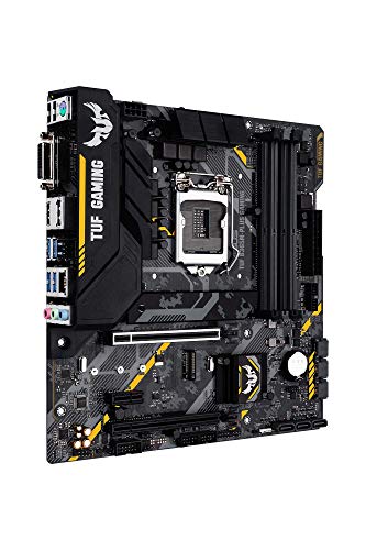 Asus TUF B365M-PLUS Gaming (Wi-Fi) LGA1151 (300 Series) DDR4 HDMI WiFi M.2 mATX Motherboard