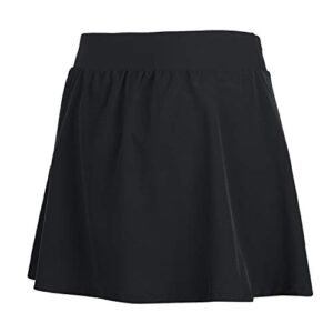 beroy Women Quick Dry and Breathable Cycling Skirt Shorts,Bike Skorts Pantskirt with 3D Padded(XL,Black)