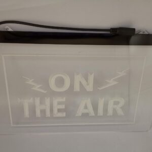 jxledsign On The Air Radio Record Podcasting Studio Displayr Led Light Sign