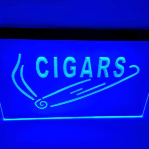 Cigars Lover Room Décor Beer Bar led neon sign