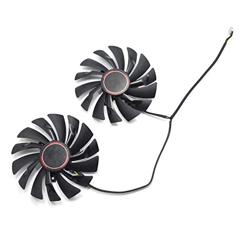 inRobert Graphics Card Cooling Fan Replacement for MSI GTX 1080 GTX 1070 GTX 1060 RX 580 RX570 Armor Video Card Cooler Fan