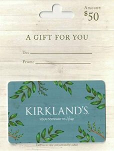 kirkland's gift card