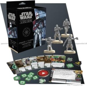 Star Wars Legion Phase I Clone Troopers Upgrade Expansion | Miniatures Game | Strategy Game for Adults and Teens | Ages 14+ | 2 Players | Avg. Playtime 3 Hours | Made by Atomic Mass Games