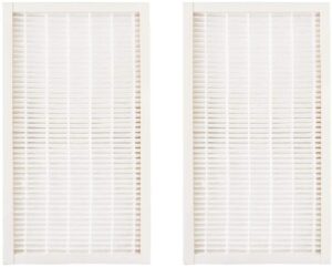 nispira hepa replacement filter compatible with filtrete f1 air purifier c01 t02 fap-c01-f1, fap-t02-f1, fap-c01ba-g1, fap-t02wa-g1. compared to part fapf-f1-a f1. 2 packs