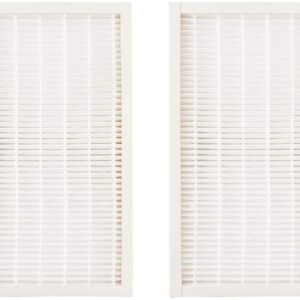 Nispira HEPA Replacement Filter Compatible with Filtrete F1 Air Purifier C01 T02 FAP-C01-F1, FAP-T02-F1, FAP-C01BA-G1, FAP-T02WA-G1. Compared to Part FAPF-F1-A F1. 2 Packs