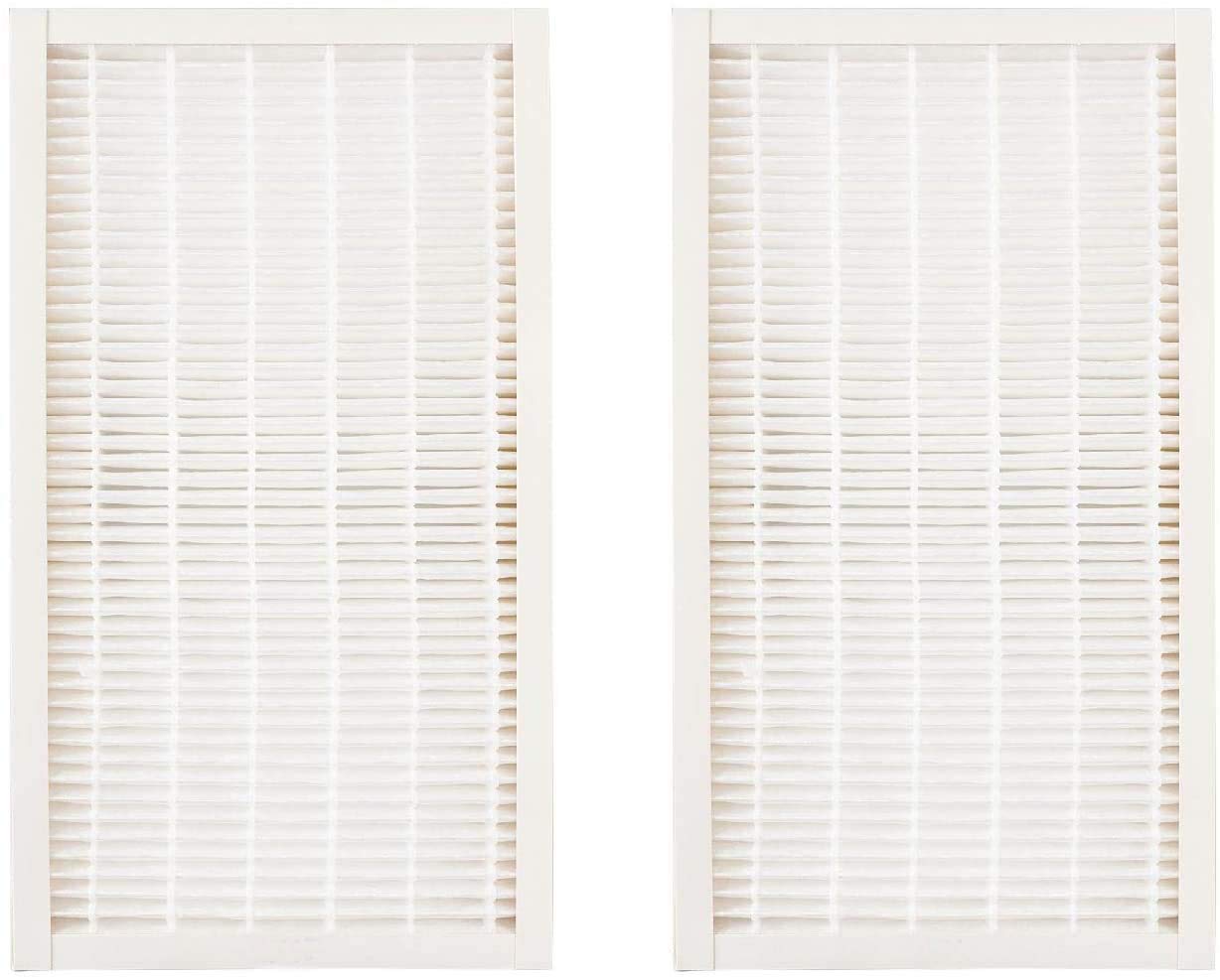 Nispira HEPA Replacement Filter Compatible with Filtrete F1 Air Purifier C01 T02 FAP-C01-F1, FAP-T02-F1, FAP-C01BA-G1, FAP-T02WA-G1. Compared to Part FAPF-F1-A F1. 2 Packs