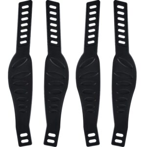 2 pairs exercise bike pedal straps universal pedal straps for exercise cycle home or gym, 2.24 x 12.99 inch