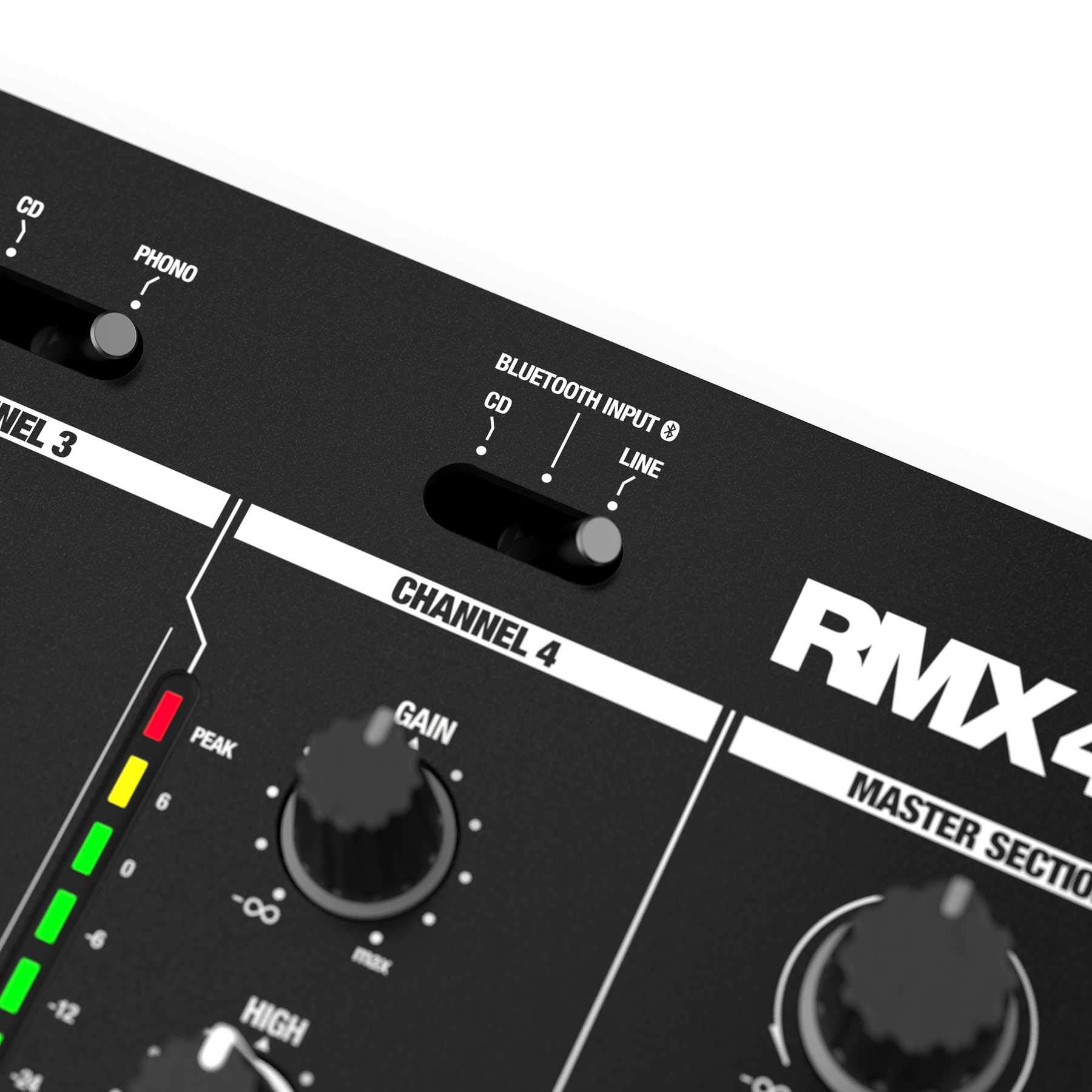 Reloop RMX-44BT 4-Channel Bluetooth DJ Club Mixer