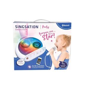 Karaoke Machine for Kids - Singsation Party Portable Kids Karaoke Machine - Comes with Microphone, Room Filling Light Show & Works via Bluetooth – No CDs – YouTube Your Favorite Karaoke Songs