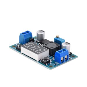 Valefod 3 Pack LM2596 DC to DC Voltage Regulator 4-40V to 1.5-35V Buck Converter with LED Display