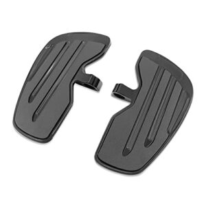 guaimi driver floorboards footpegs compatible with indian scout sixty bobber replace part number: 2883056-659 - black